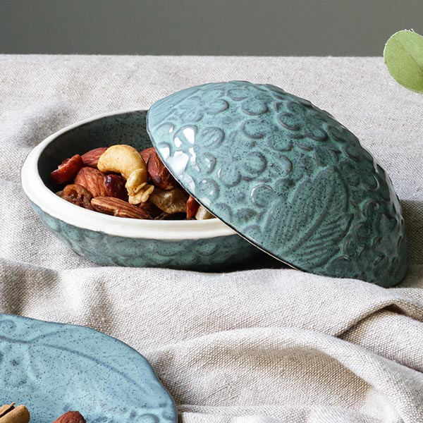 ボンボニエール リアン 食器 洋食器 お菓子入れ 磁器 美濃焼 日本製