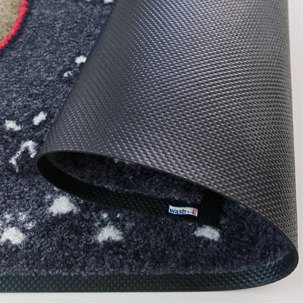 玄関マット 50×75cm 厚さ 6mm 屋内兼用 wash＋dry Katzenmahlzeit （ 屋外 屋内 兼用 薄型 洗える キッチン ラグ ドアマット 滑り止め おしゃれ ） | クリーンテックス・ジャパン | 04