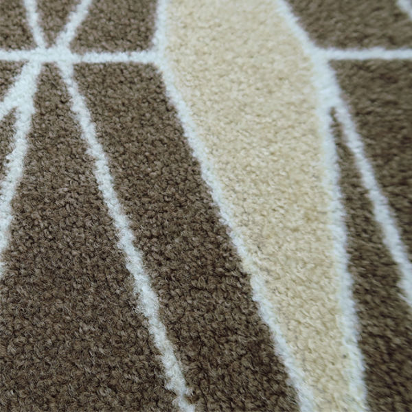 玄関マット 50×75cm 厚さ 6mm 屋内兼用 wash＋dry A Ampiezza brown （ 屋外 屋内 兼用 薄型 洗える キッチン ラグ ドアマット 滑り止め おしゃれ ） | クリーンテックス・ジャパン | 03