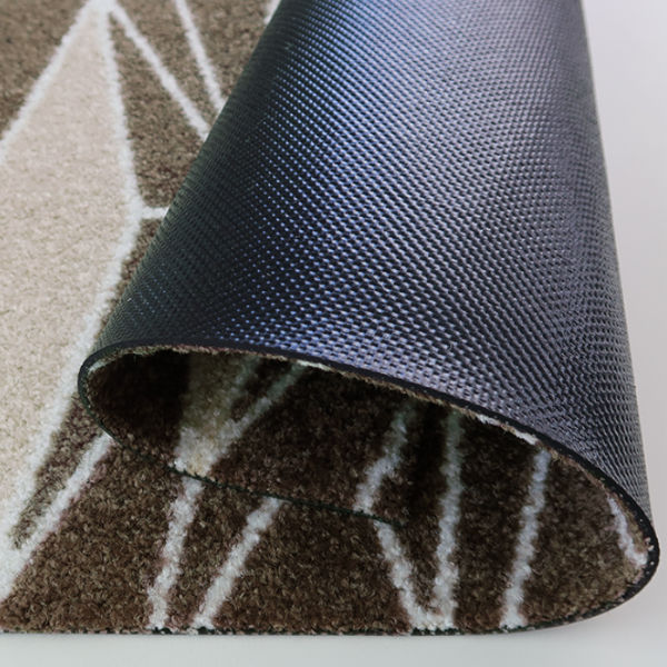 玄関マット 50×75cm 厚さ 6mm 屋内兼用 wash＋dry A Ampiezza brown （ 屋外 屋内 兼用 薄型 洗える キッチン ラグ ドアマット 滑り止め おしゃれ ） | クリーンテックス・ジャパン | 04