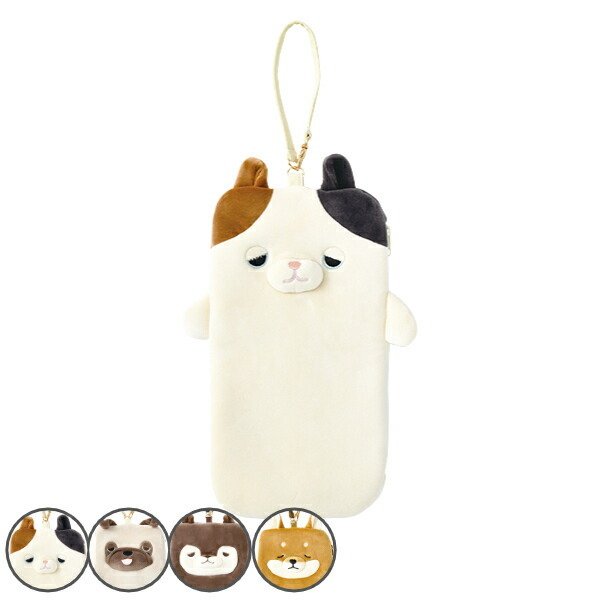 ティッシュケース 持ち運び 吊り下げ 携帯 動物 （ ティッシュカバー ティッシュボックス ティッシュ入れ 小物入れ ）