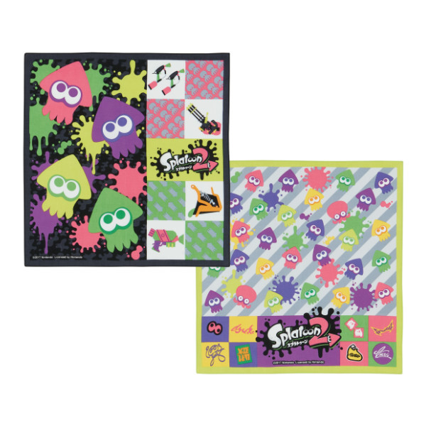 ランチクロス ナフキン 2枚入 スプラトゥーン2 子供 （ splatoon キッズ ランチョンマット 弁当包み 三角巾 給食ナフキン キャラクター  ） :351612:リビングート ヤフー店 - 通販 - Yahoo!ショッピング