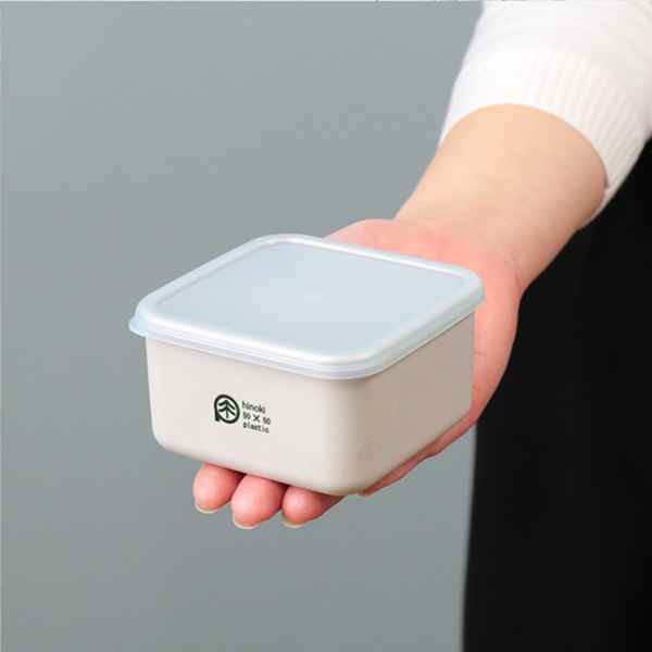 HAKOYA 弁当箱 保存容器 250ml S ひのきのぷら スクエアランチプラス