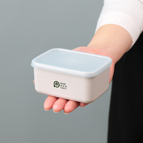 HAKOYA 弁当箱 保存容器 250ml S ひのきのぷら ランチプラス 長方形