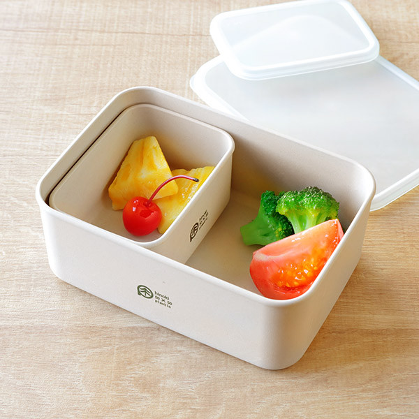 HAKOYA 弁当箱 保存容器 250ml S ひのきのぷら ランチプラス 長方形