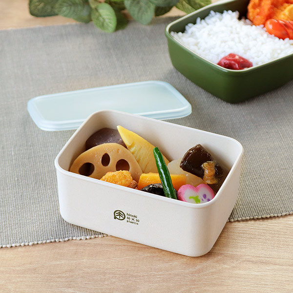 HAKOYA 弁当箱 保存容器 500ml M ひのきのぷら ランチプラス 長方形