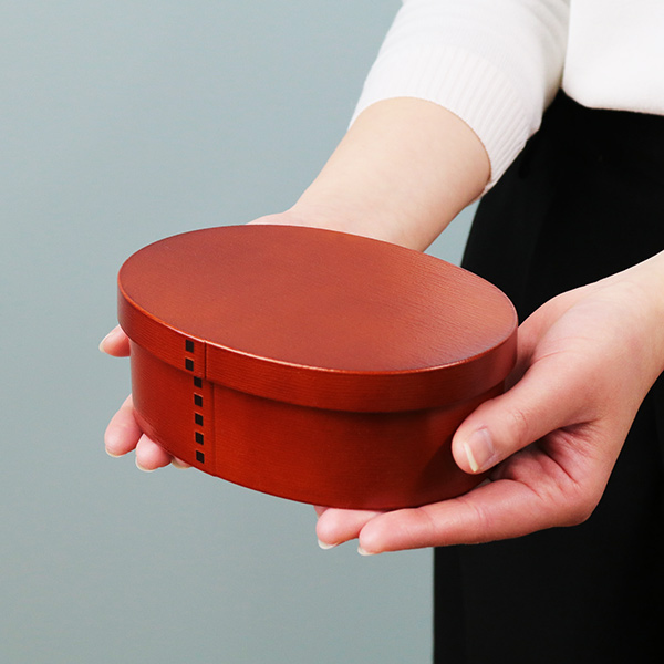 HAKOYA 弁当箱 曲げわっぱ 500ml 1段 小 （ お弁当箱 ランチボックス