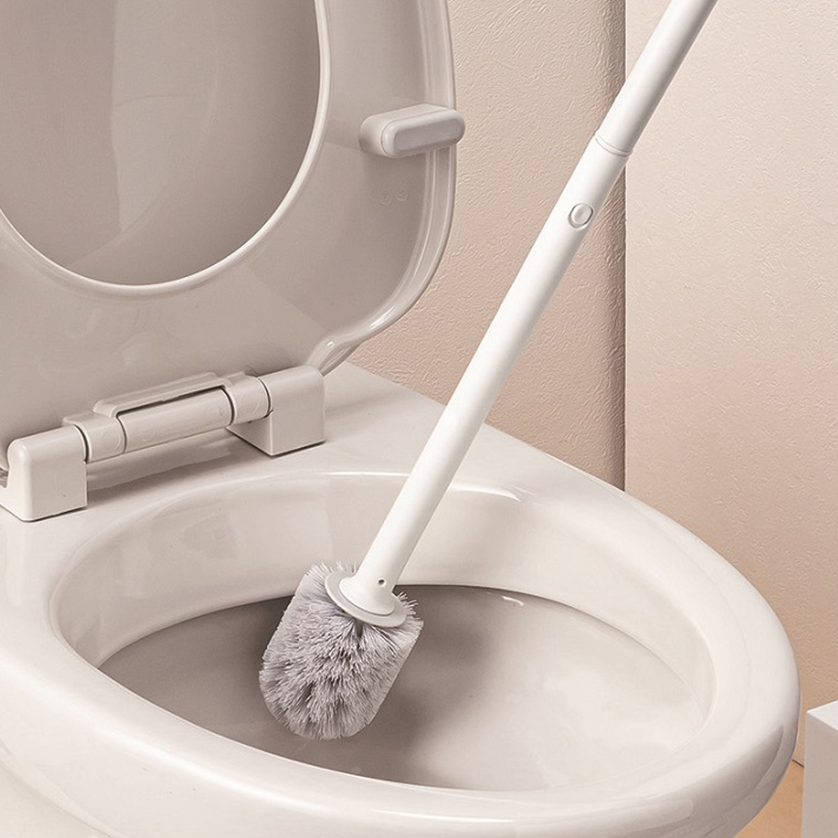 オーエ（OHE） トイレブラシ ロング ケース付き （ トイレ掃除 ブラシ