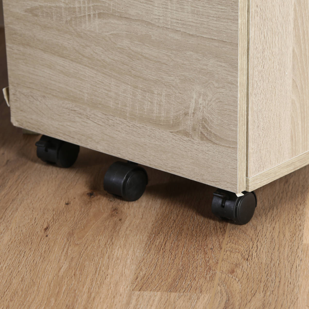 不二貿易（Fuji Boeki） ワークデスク チェスト 2点セット 幅101cm