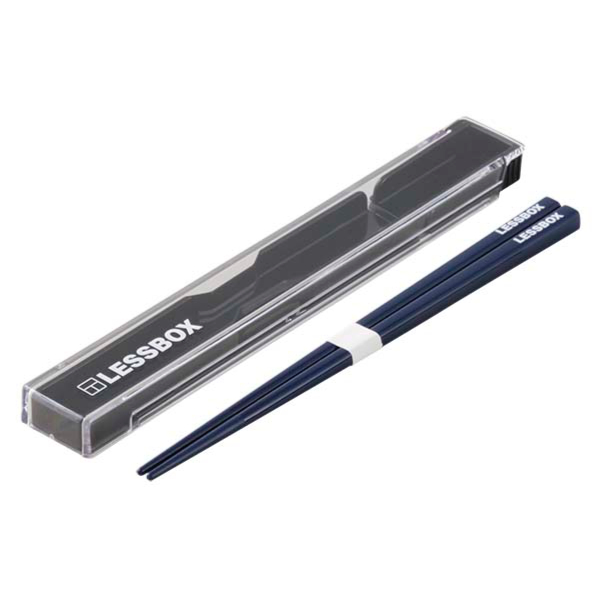 小森樹脂 箸箱セット 19.5cm レスボックス 箸 箸箱 M （ 食洗機対応 箸