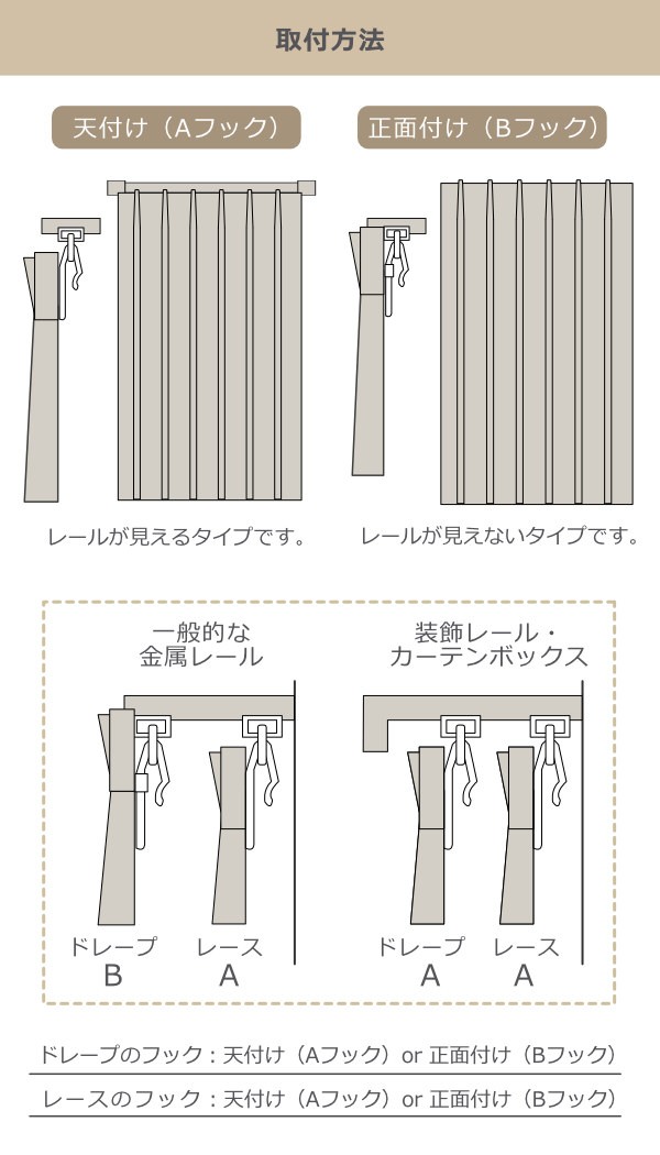 カーテン オーダーカーテン ドレープカーテン エシカルアサ 1.5倍ヒダ