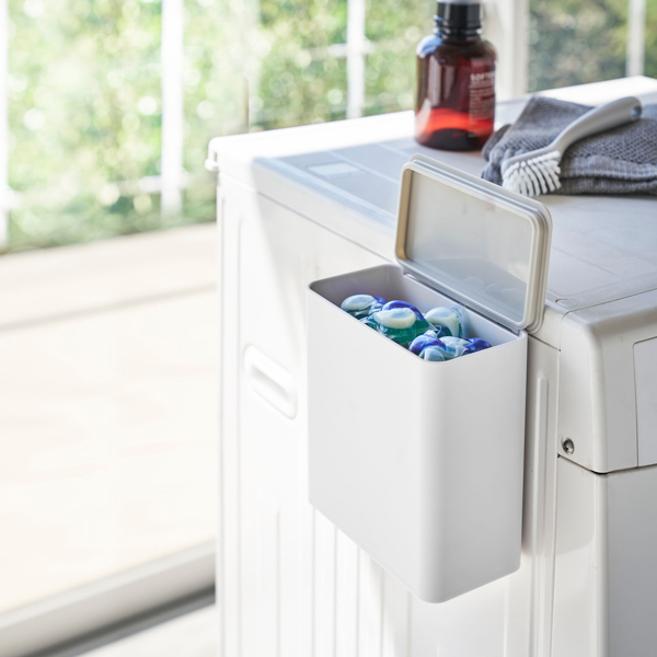 山崎実業 plate マグネット洗濯洗剤ボールストッカー プレート