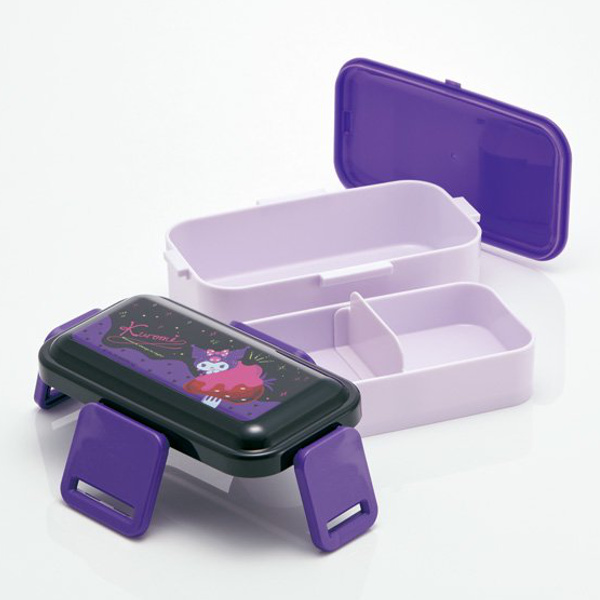 スケーター お弁当箱 2段 600ml ふわっと クロミ オトナキュート （ 食