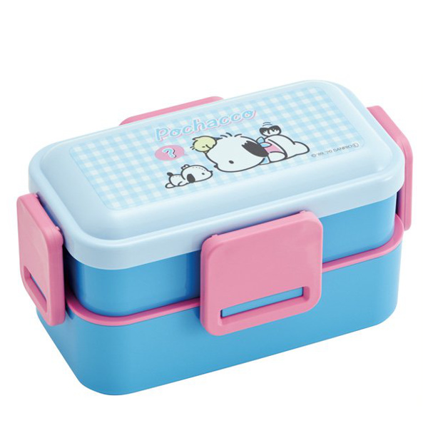 スケーター お弁当箱 2段 600ml ふわっと ポチャッコ フレンズ （ ぽ