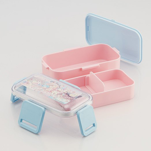 スケーター お弁当箱 2段 600ml ふわっと リトルツインスターズ セレブ