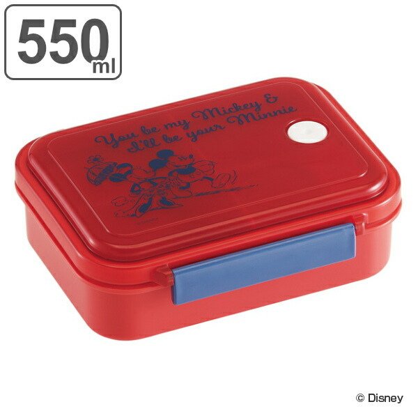 スケーター お弁当箱 1段 550ml 冷凍作り置き弁当 M ミッキーマウス