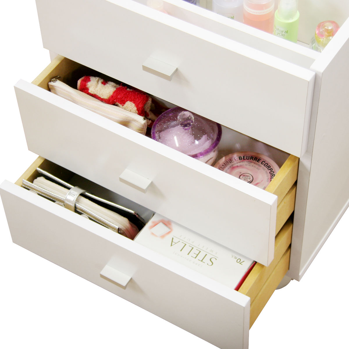 不二貿易（Fuji Boeki） ドレッサー 幅45cm コスメボックス 完成品