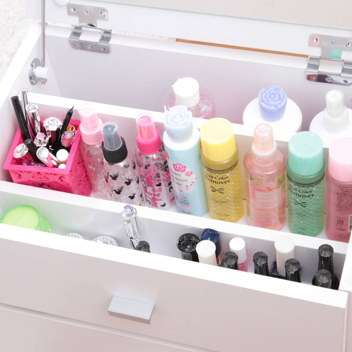 不二貿易（Fuji Boeki） ドレッサー 幅45cm コスメボックス 完成品