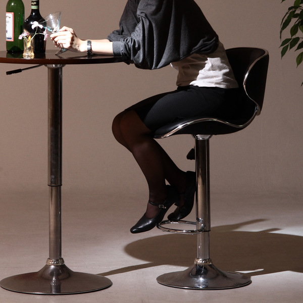 不二貿易（Fuji Boeki） カウンターチェア 座面高61〜82cm ハイチェア