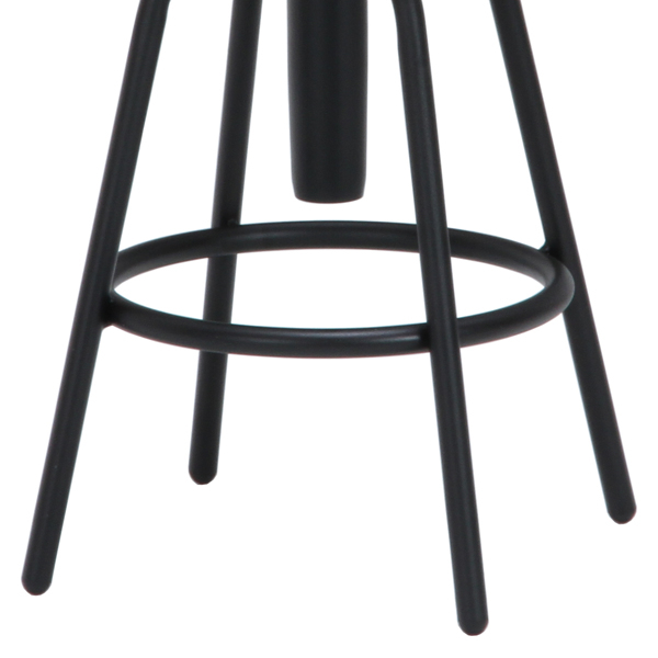 不二貿易（Fuji Boeki） バースツール 高さ62〜71cm ハイチェア 高さ