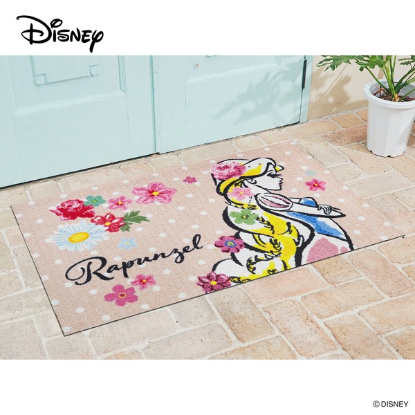 Disney（ディズニー） 玄関マット 75×120cm 厚さ 6mm 屋内兼用