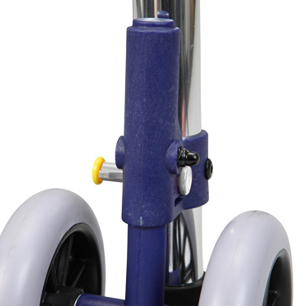 歩行器 レギュラータイプ 4インチ前輪 折りたたみ 幅調整 高さ調整