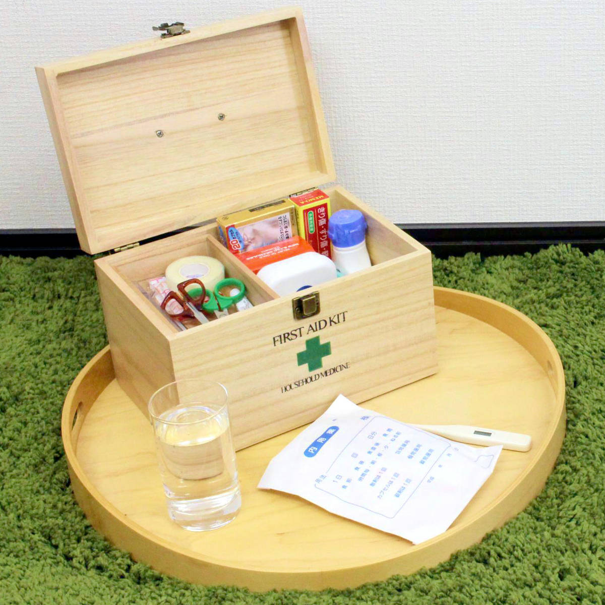 救急箱 おしゃれ 木製のおすすめ人気商品一覧 通販 - Yahoo!ショッピング