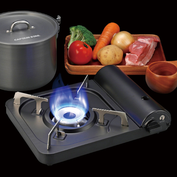 パール金属 アウトドア カセットコンロ ポータブル キャプテンスタッグ