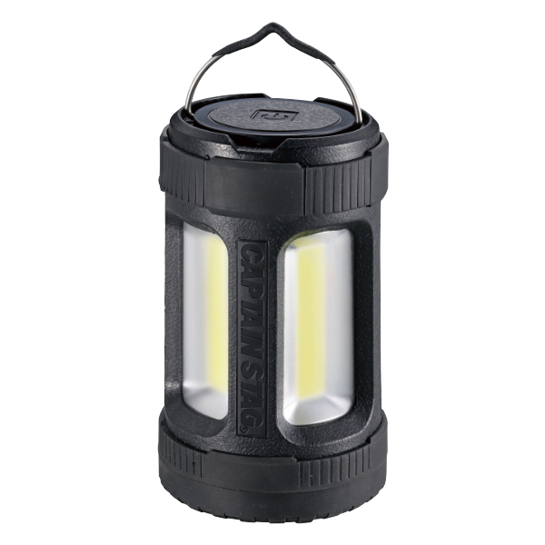 アウトドア LED ランタン 4段階 雷神 COBランタン ミニ キャプテン