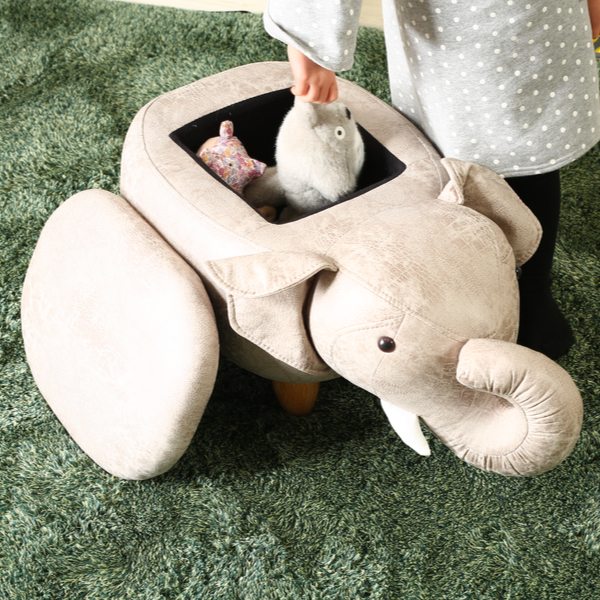 【新着商品】不二貿易 アニマルスツール 収納スツール ゾウ 高さ36cm 動物 Amazon.co.jp: 不二貿易 アニマルスツール 収納スツール ゾウ 高さ36cm