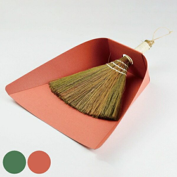 ほうき ちりとり セット 室内 掃除 デスク 卓上 PC 紙製 （ ホウキ 箒