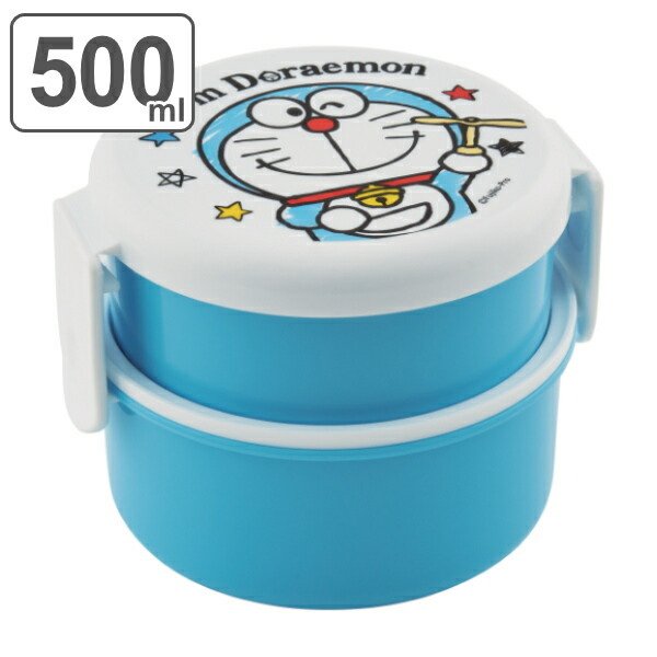 スケーター お弁当箱 1段 500ml 丸型 ランチボックス アイムドラえもん