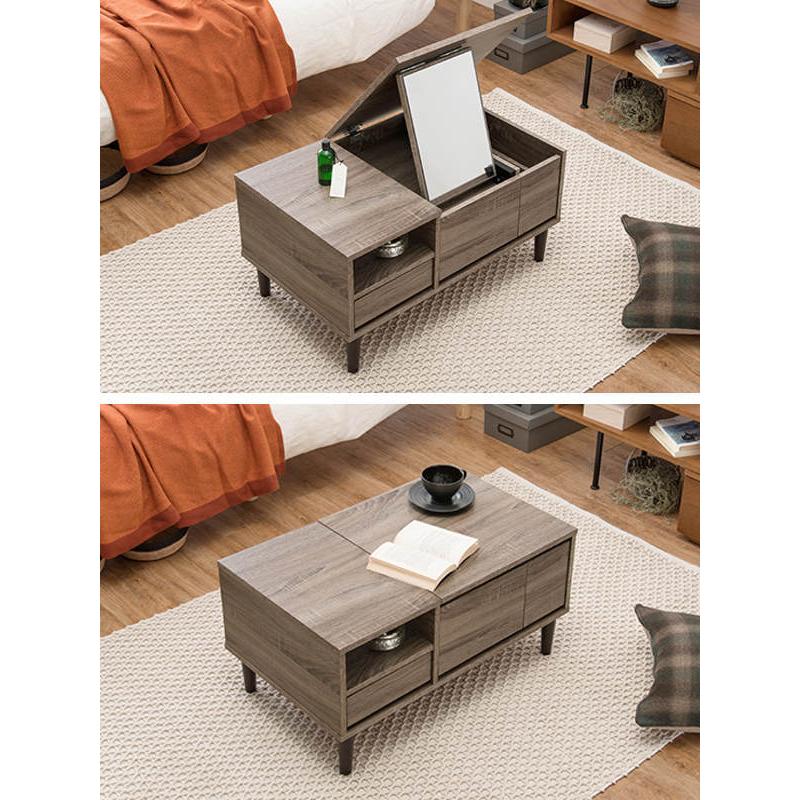 HAGiHARA（萩原） ドレッサー テーブル 幅75cm コスメテーブル