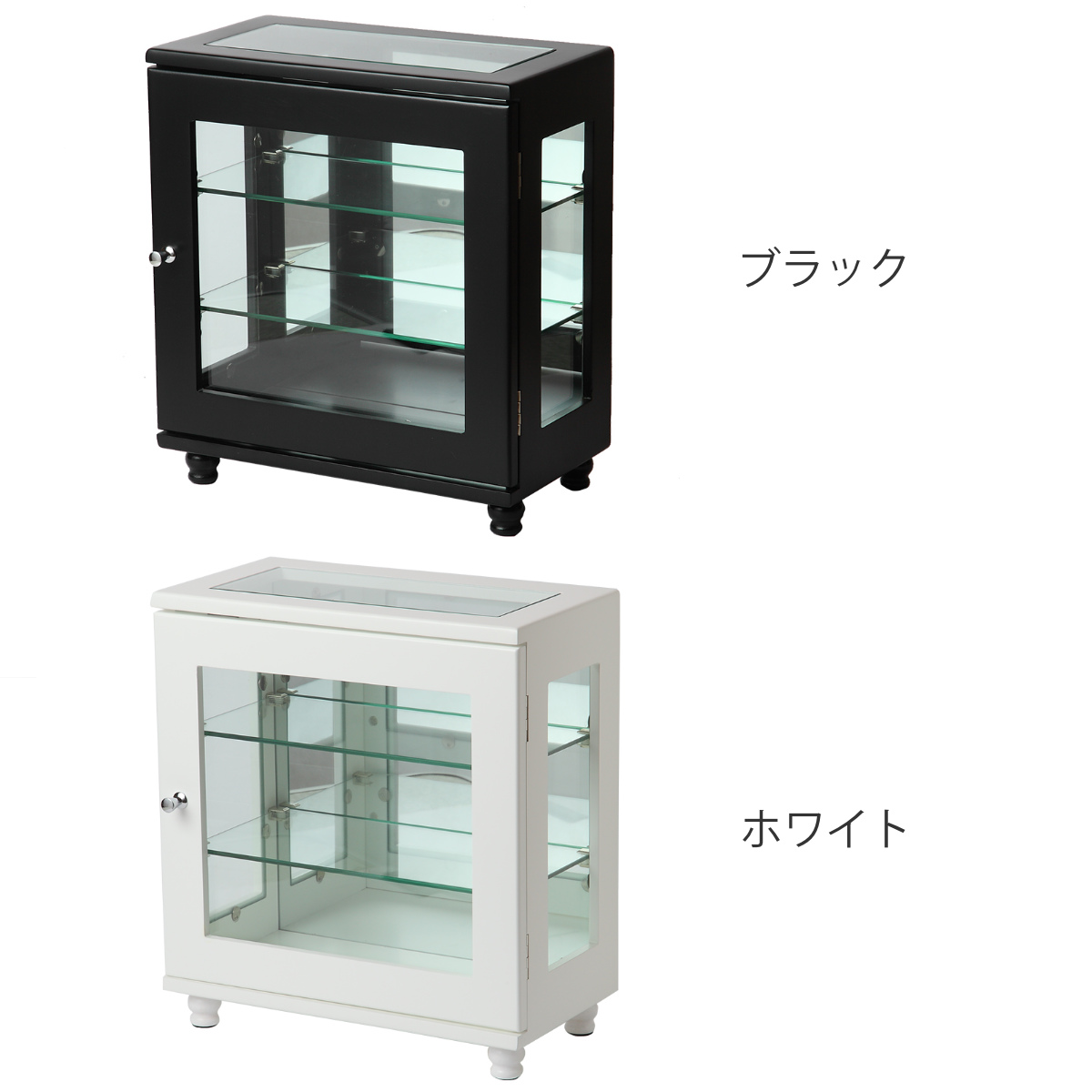 ミヤグチ企販 ミニコレクションラック ショーケース ワイドタイプ 幅