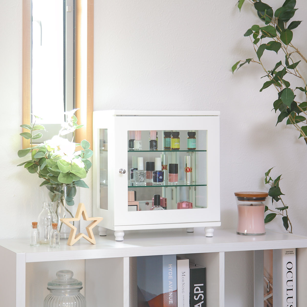 ミヤグチ企販 ミニコレクションラック ショーケース ワイドタイプ 幅