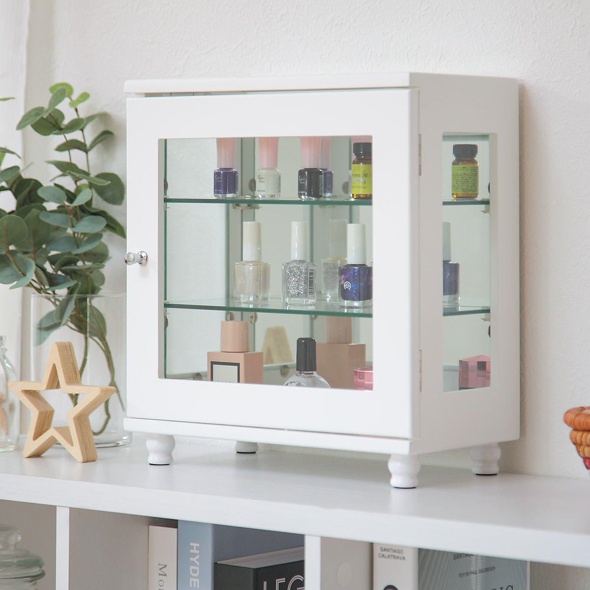 ミヤグチ企販 ミニコレクションラック ショーケース ワイドタイプ 幅