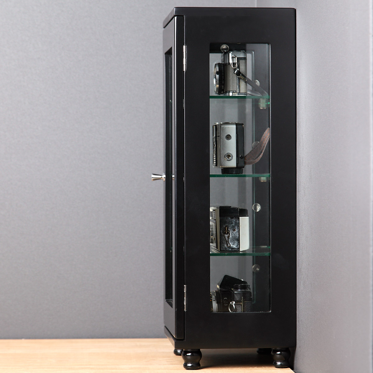 ミヤグチ企販 ミニコレクションラック ショーケース スリムタイプ 幅