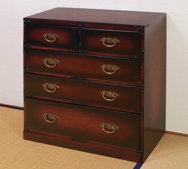 時代箪笥 小箪笥 和箪笥 昭和レトロ 引き出し4段 台車付き アンティーク 時代箪笥 小箪笥 和箪笥 昭和レトロ 引き出し4段 台車付き