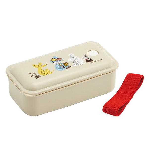 スケーター お弁当箱 1段 抗菌 530ml パッキン一体型 ふわっと
