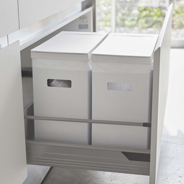 tower 山崎実業 シンク下蓋付きゴミ箱 タワー 3個組 （ 4903208053419