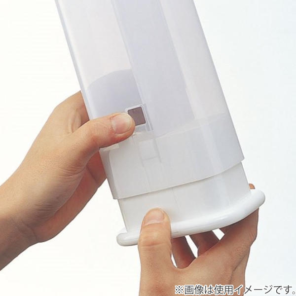 スケーター 箸立て カトラリースタンド プラスチック製 フード付角型箸