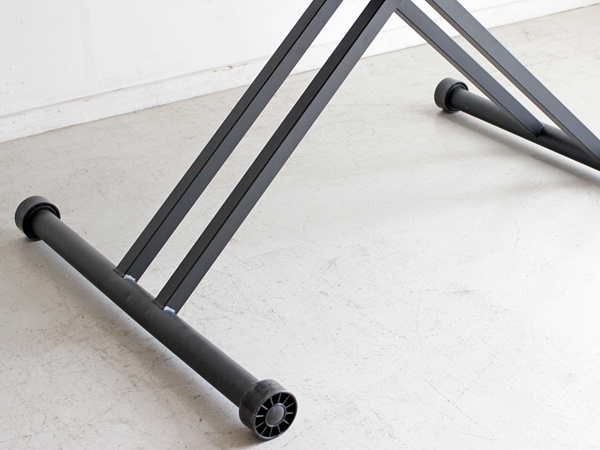 テーブル 高さ調整 幅120cm アカシア 木製 天然木 昇降式 センターテーブル ダイニングテーブル スチール脚 （ リビングテーブル 机 リフティングテーブル ） | ブランド登録なし | 13