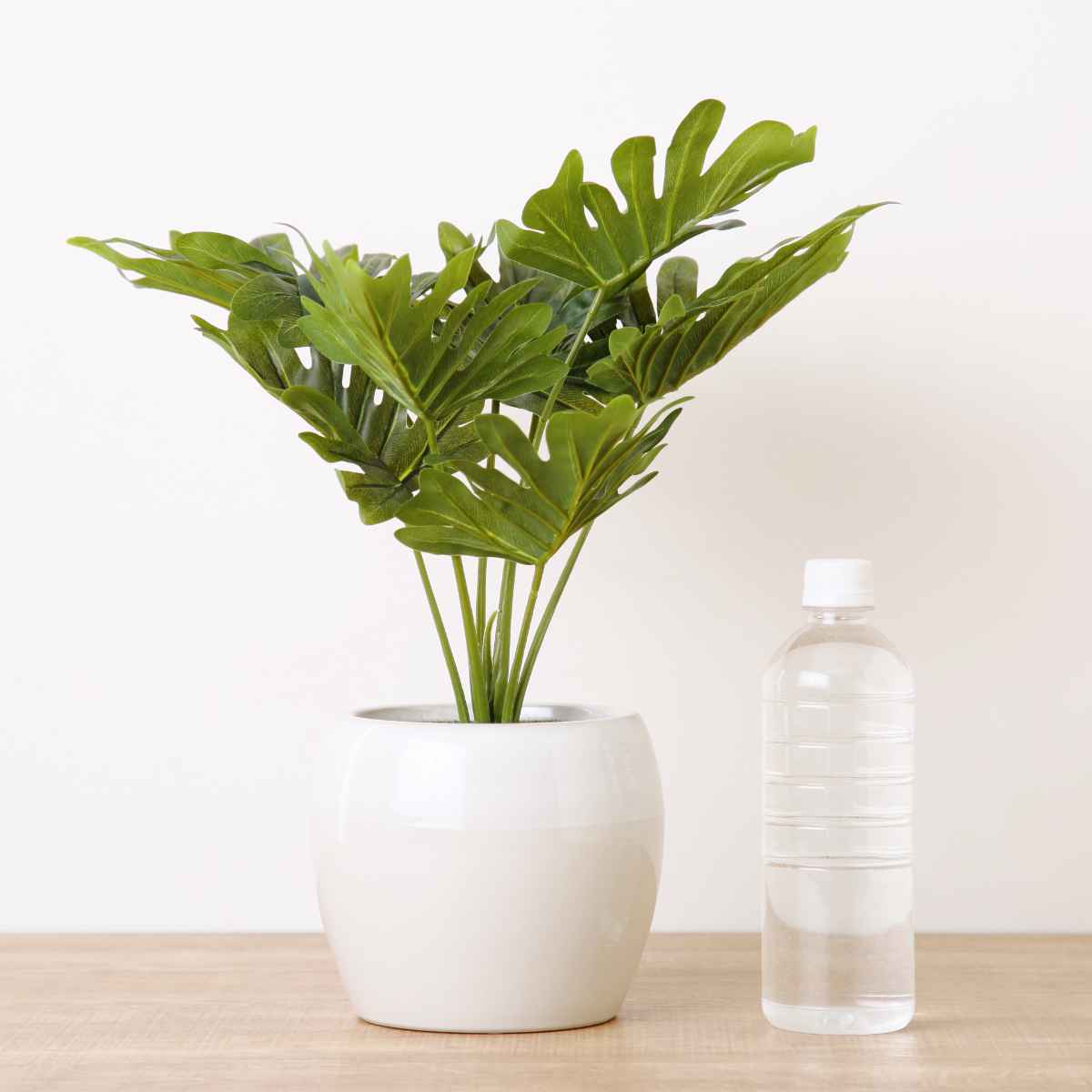 人工観葉植物 ポット フィロデンドロン フェイクグリーン 光触媒 造花