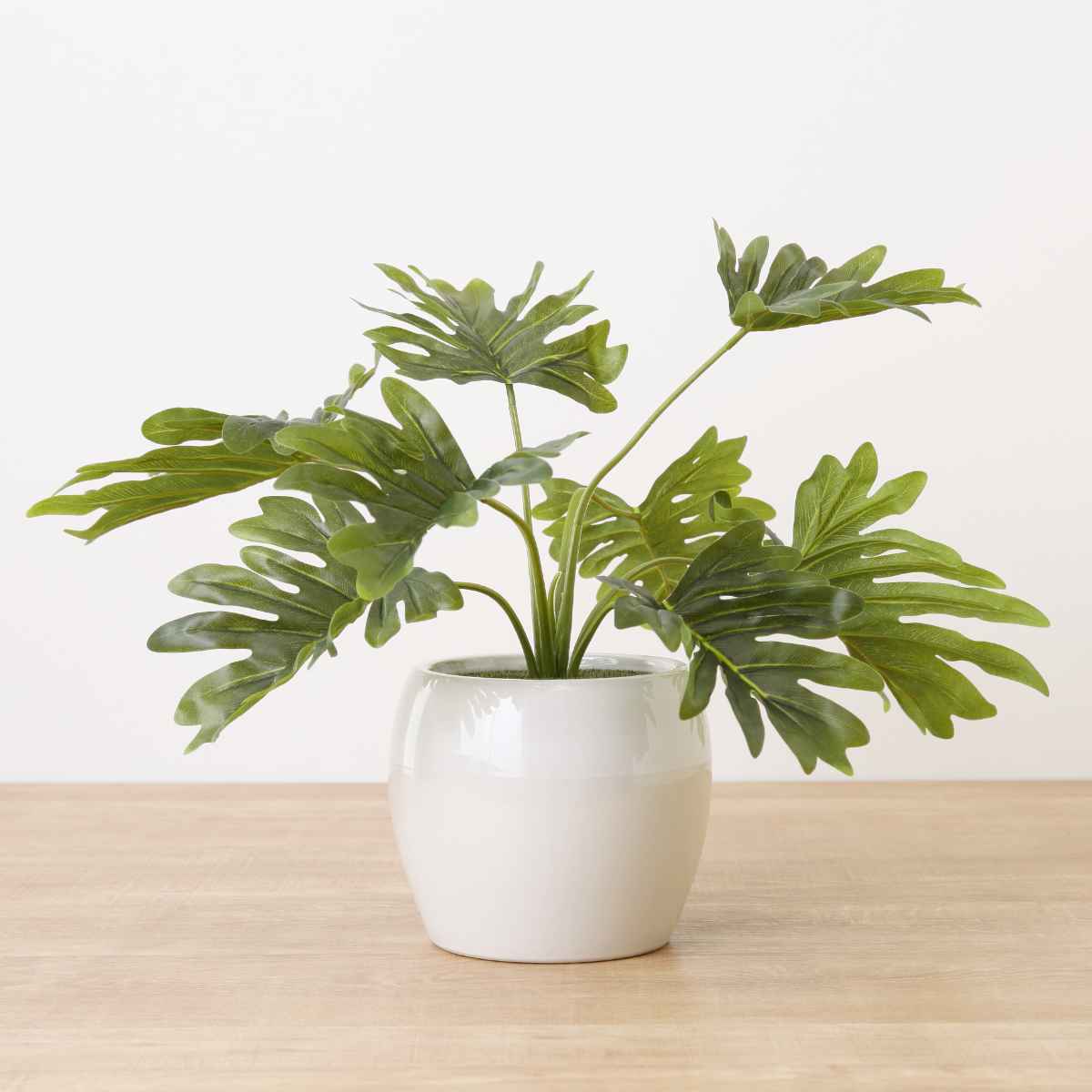 人工観葉植物 ポット フィロデンドロン フェイクグリーン 光触媒 造花