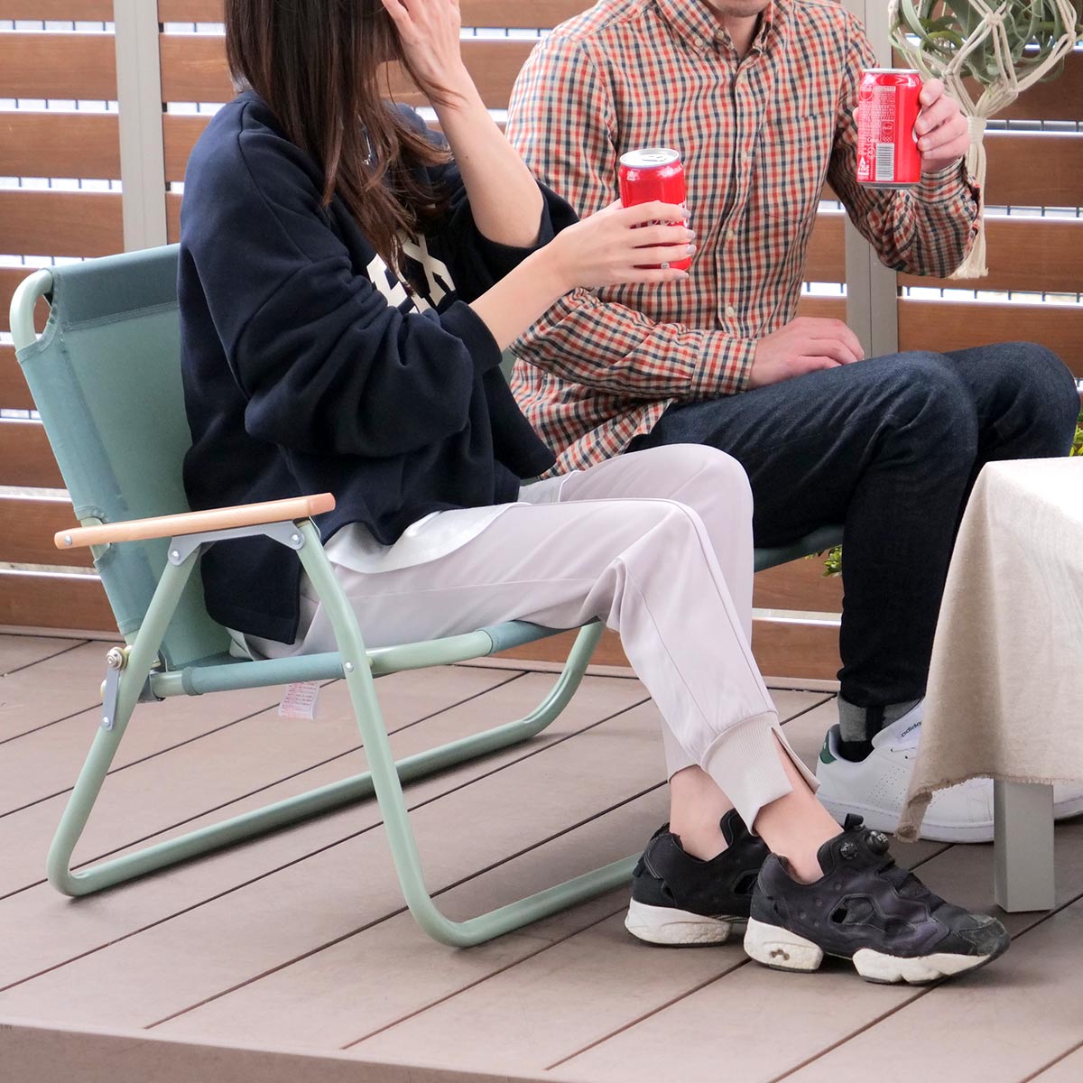 CAPTAIN STAG（キャプテンスタッグ） アウトドアチェア 折りたたみ