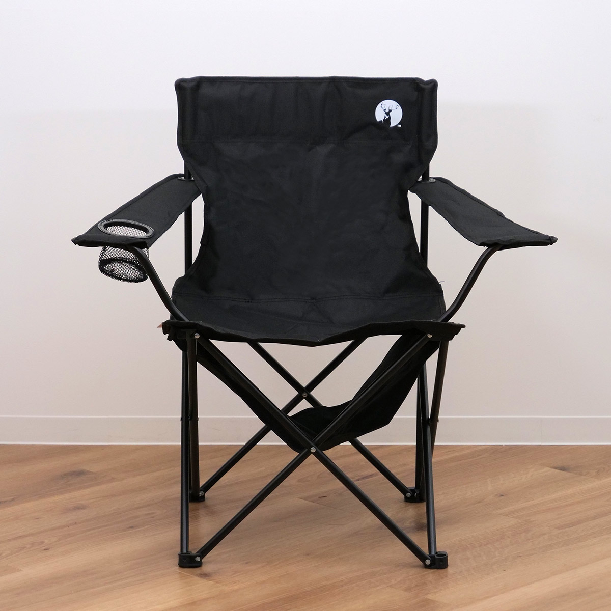 CAPTAIN STAG（キャプテンスタッグ） アウトドアチェア 折りたたみ 棚