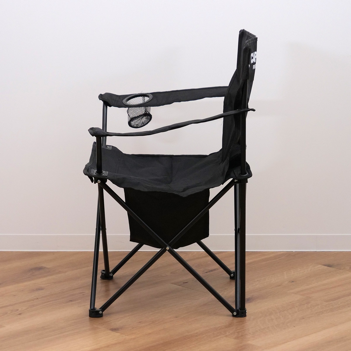 CAPTAIN STAG（キャプテンスタッグ） アウトドアチェア 折りたたみ 棚