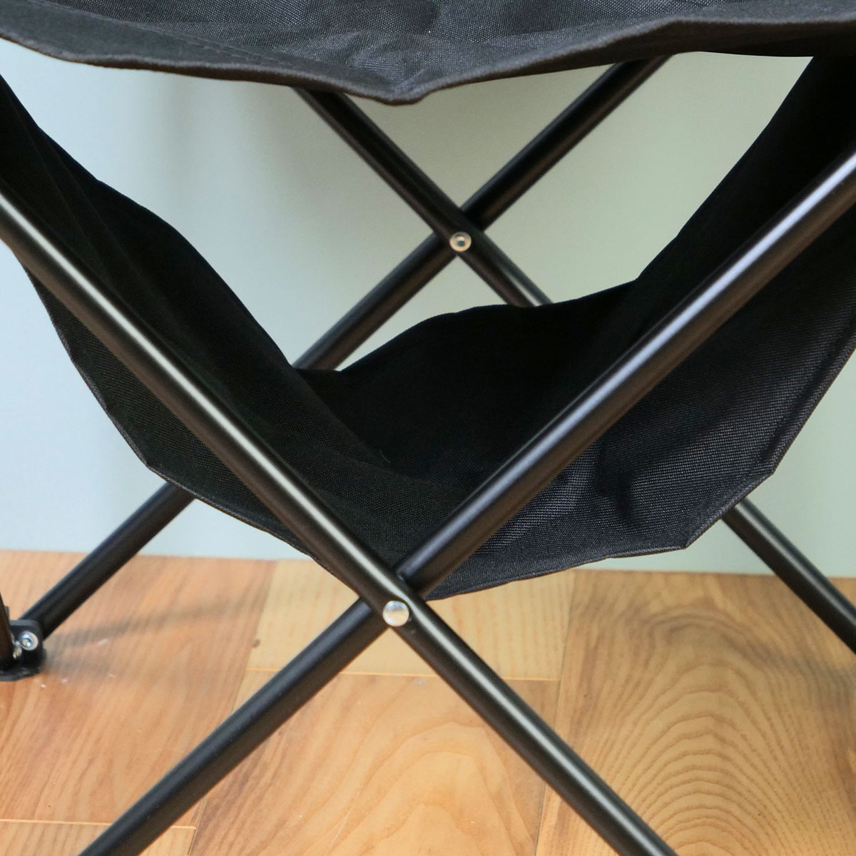 CAPTAIN STAG（キャプテンスタッグ） アウトドアチェア 折りたたみ 棚