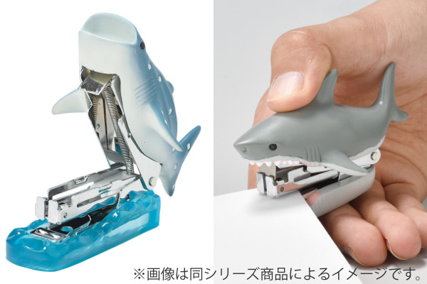 ステープラー ジンベイザメ ステンプラー STAPLER 水族館 （ 文房具