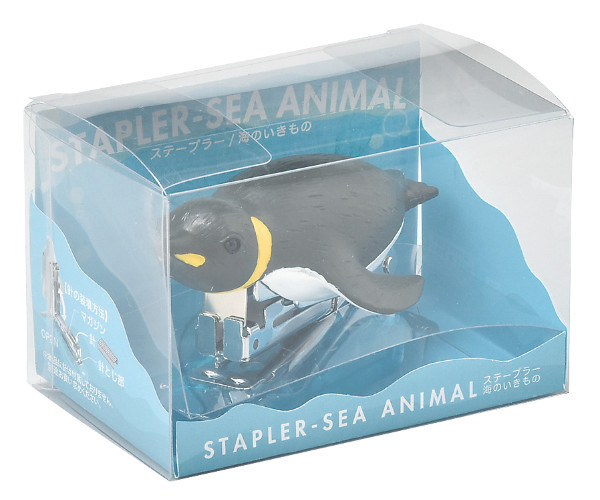 ステープラー ペンギン ステンプラー STAPLER 水族館 （ 文房具